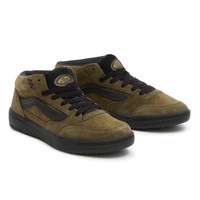 Vans Skate Zahba Mid by Beatrice Domond (Dark Olive)