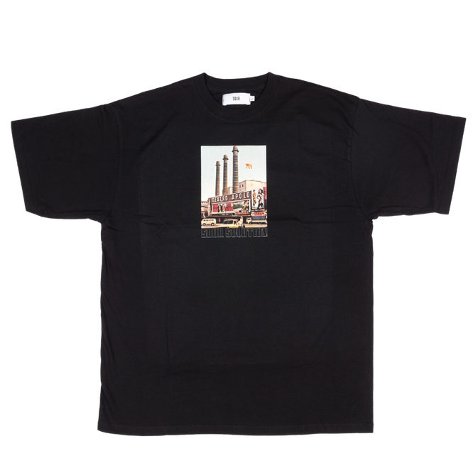 KOSZULKA SOUR SKATEBOARDS APOLO PHOTOPRINT (BLACK)