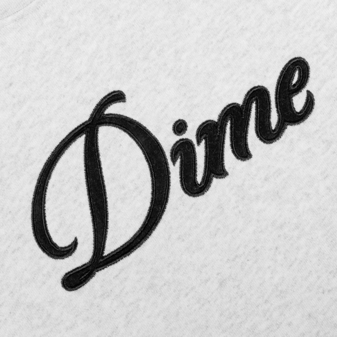 Dime Cursive Hoodie (Ash)