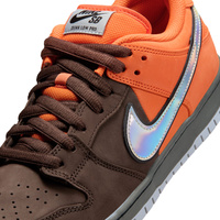 Nike SB Dunk Low Pro (Safety Orange / Wolf Grey / Baroque Brown)
