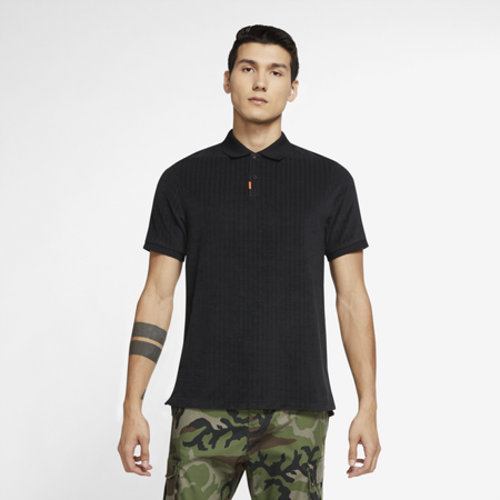 The Nike Polo Orange Label (Black)