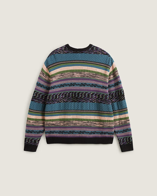 Vans Boyer Crew Sweater (Black / Stargazer)