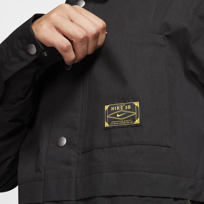 Nike SB Skate Jacket ISO (Black / Night Maroon)