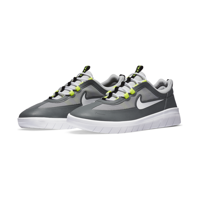 Nike SB Nyjah Free 2.0 (Smoke Grey / White / Light Smoke Grey)