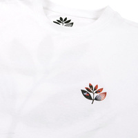 Magenta Surreal Plant Tee (White)