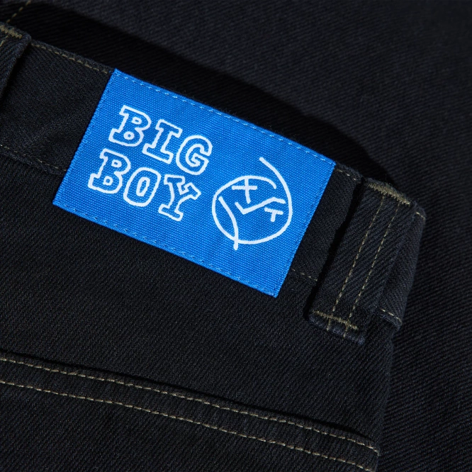 Polar Skate Co. Big Boy Pants (Black / Dark Olive)