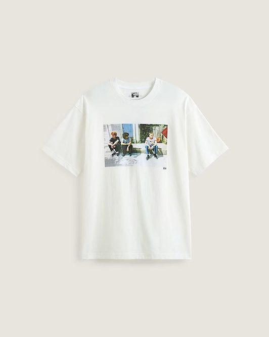 Vans Skate x Atiba Haze Curb Crew Tee (White)
