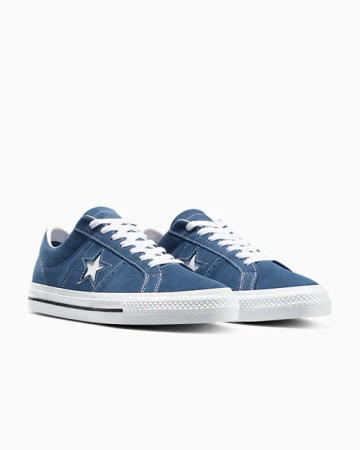 CONS One Star Pro Suede (Slacker Blue / Black / White)