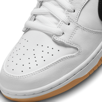 Nike SB Dunk Low Pro ISO (White / Black / Gum Light Brown)