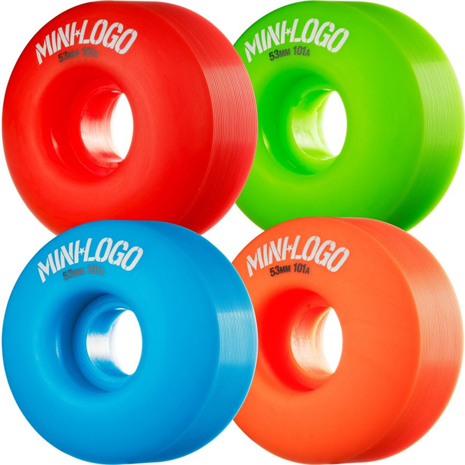 MINI LOGO C-CUT MULTICOLOR 101A WHEELS 53 MM