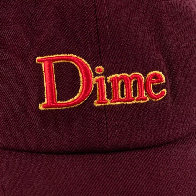 Dime Classic Low Pro Cap (Burgundy)