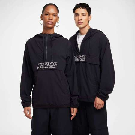 Nike SB Essential Anorak Jacket (Black / White)