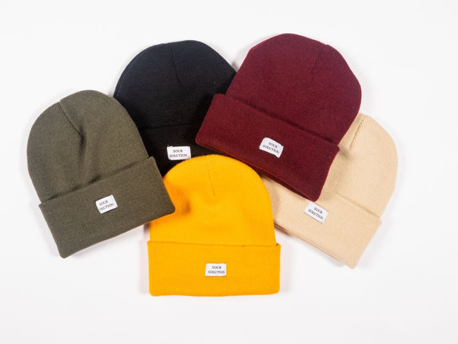 CZAPKA SOUR SKATEBOARDS GM BEANIE (SAND)