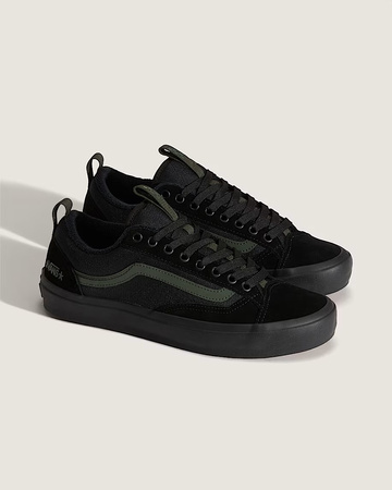 Vans Skate Old Skool 36+ by Atiba Jefferson (Black / Dark Green)