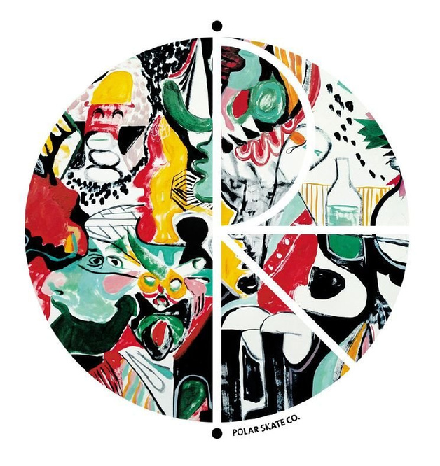 DECK POLAR SKATE CO. HJALTE HALBERG EGOLOSS 8.0"