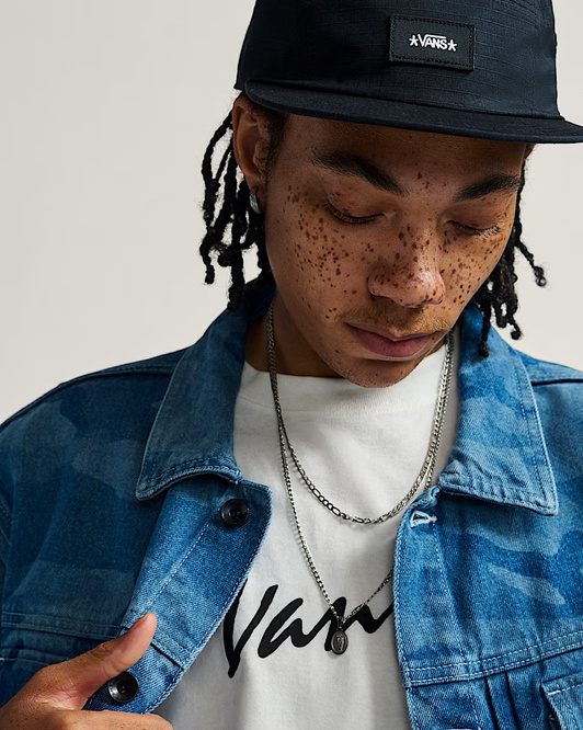 Vans Skate Snapback Hat by Atiba Jefferson (Black)