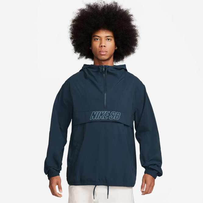 Nike SB Essential Anorak Jacket (Armory Navy / Denim Turq)