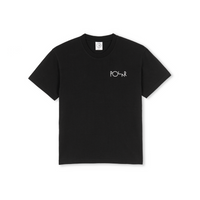 Polar Skate Co. Stroke Logo Tee Jr. (Black)