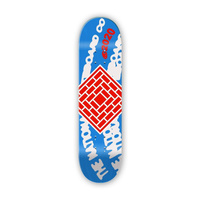 The National Skateboard Co. board Logo: Whirl (HC) 8.375"