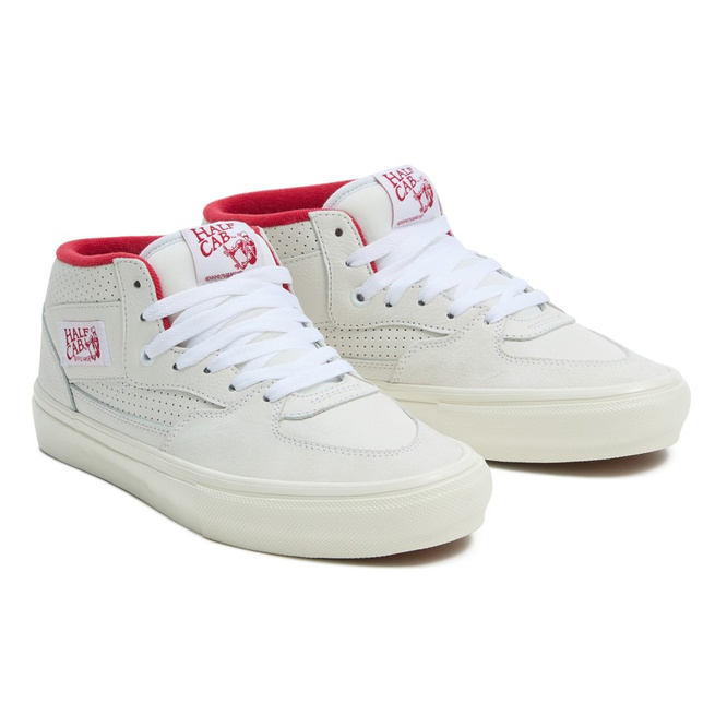 Vans Skate Half Cab (Vintage Sport White / Red)