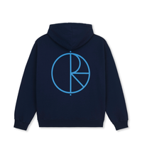 Polar Skate Co. Stroke Logo Dave Hoodie (Dark Blue)