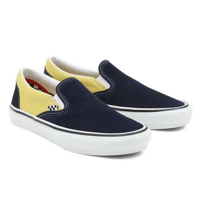 Vans Skate Slip-On (Navy / Gold)