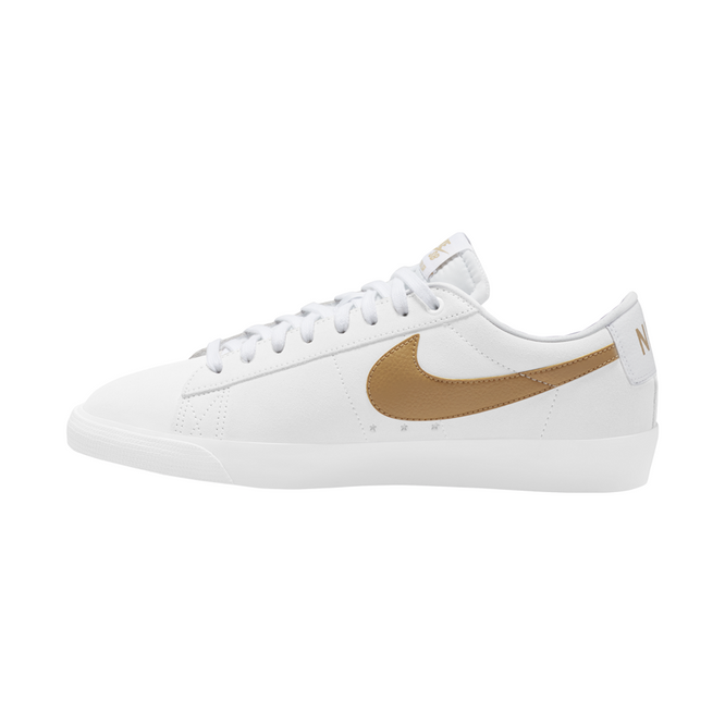 Nike SB Zoom Blazer Low GT (White / Club Gold / Light Thistle)