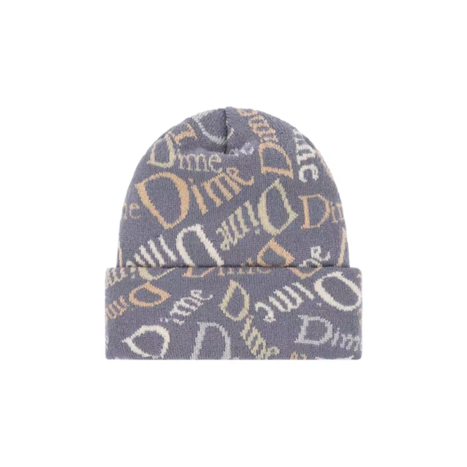 Dime Haha! Beanie (Warm Gray)