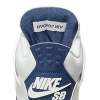Nike SB x Air Jordan 4 (Summit White / White / Navy / Neutral Grey)