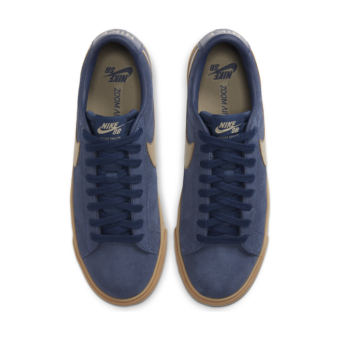 Nike SB Zoom Blazer Low GT (Midnight Navy / Khaki / Gum Light Brown)