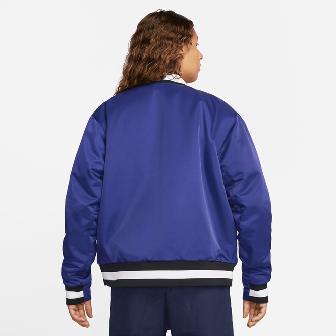 Nike SB x MLB Varsity Skate Jacket (Deep Royal Blue / Black / White)