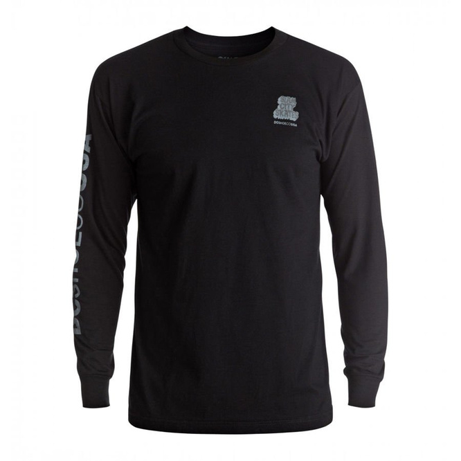 KOSZULKA Z DŁUGIM RĘKAWEM DC X SLAM CITY LS (BLACK)
