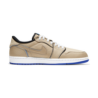 Nike SB Air Jordan 1 Low shoes (Desert Ore / Royal Blue / Dark Powder Blue)