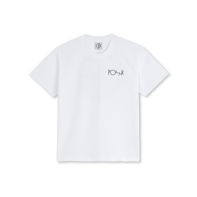 Polar Skate Co. Stroke Logo Tee Jr. (White)