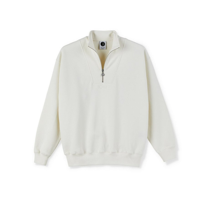 Bluza Polar Skate Co. Zipneck Sweatshirt (Ivory)