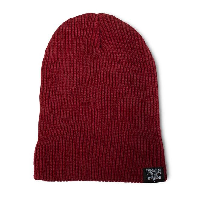 Czapka zimowa Thrasher Skate Goat / Skate and Destroy Beanie (Maroon)