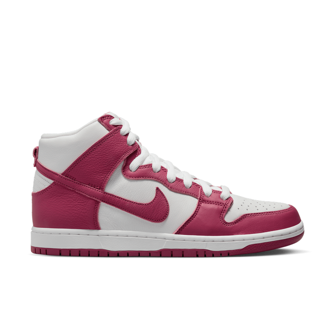 Nike SB Dunk High Pro ISO (Sweet Beet / White / Sweet Beet)