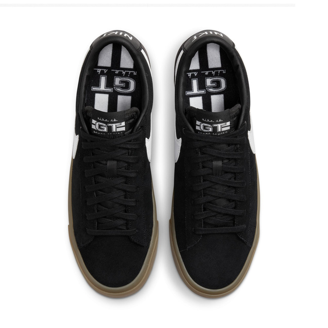 Nike SB Zoom Blazer Low Pro GT (Black / White / Black / White)