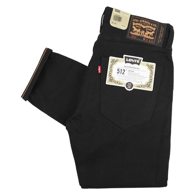 Levi's® Skateboarding 512™ Slim Taper Pants (Caviar Bull Denim)