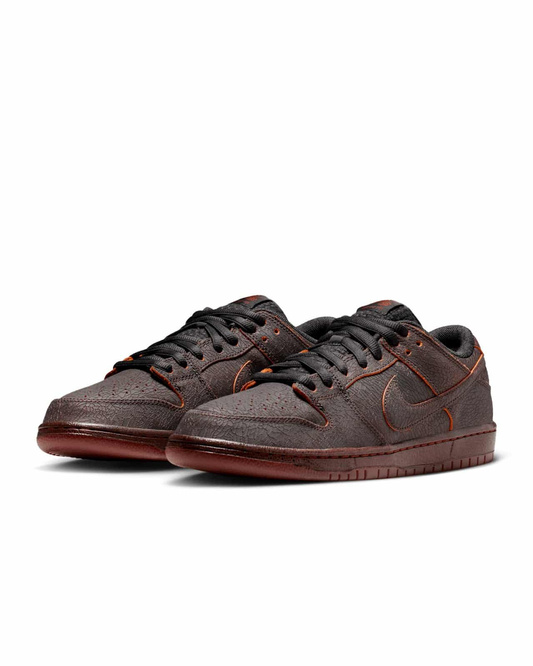 Nike SB Dunk Low Pro Premium (Dark Smoke Grey / Campfire Ornage / Black)