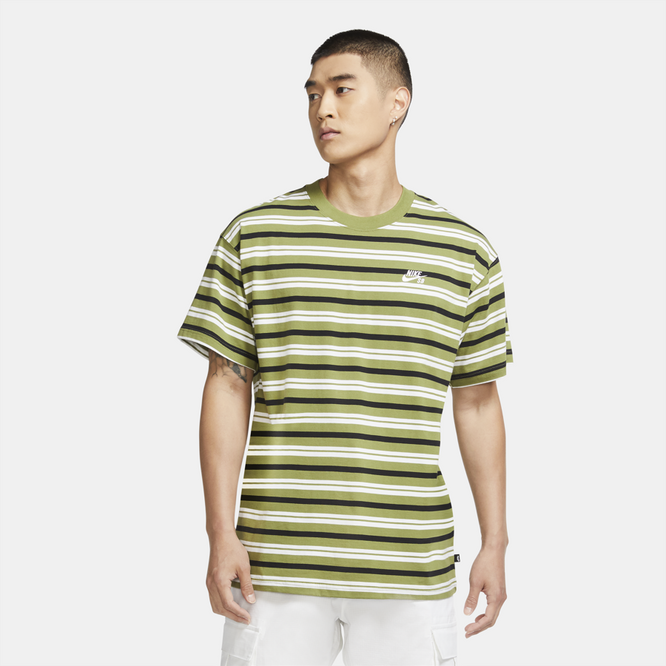 Nike SB Striped Skate Tee (Green / Asparagus)