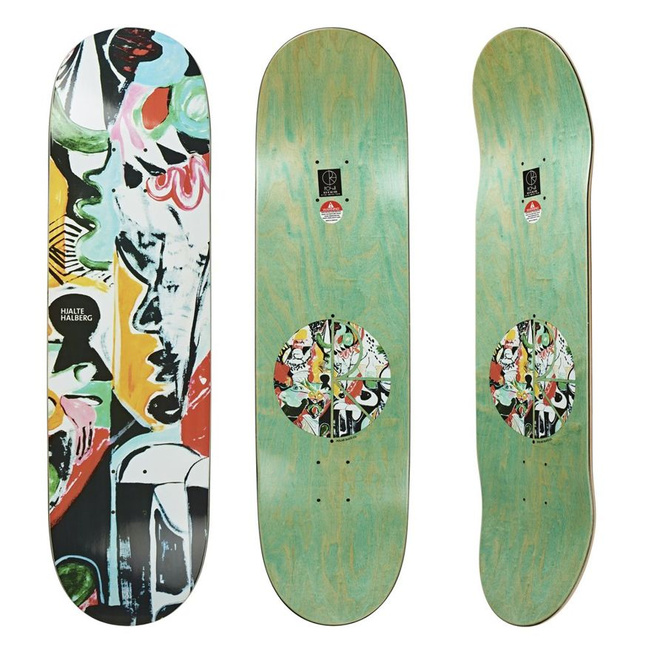 DECK POLAR SKATE CO. HJALTE HALBERG EGOLOSS 8.0"