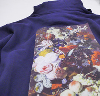 Bluza Poetic Collective Flower Hood (Navy)