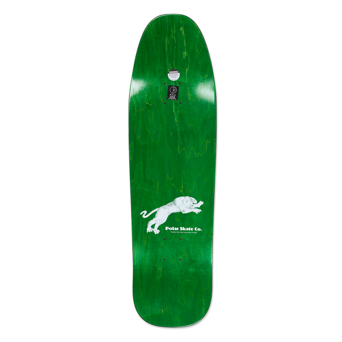 Polar Skate Co. David Stenström Tape & Panther (Black) (D1 Special Shape)