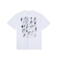 Polar Skate Co. Sad at Times Tee (White)