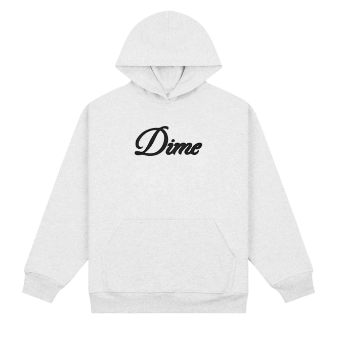 Dime Cursive Hoodie (Ash)