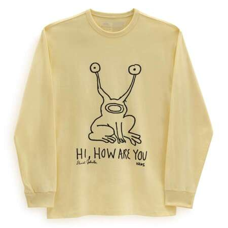 Vans x Daniel Johnston OTW Longsleeve (Pale Banana)