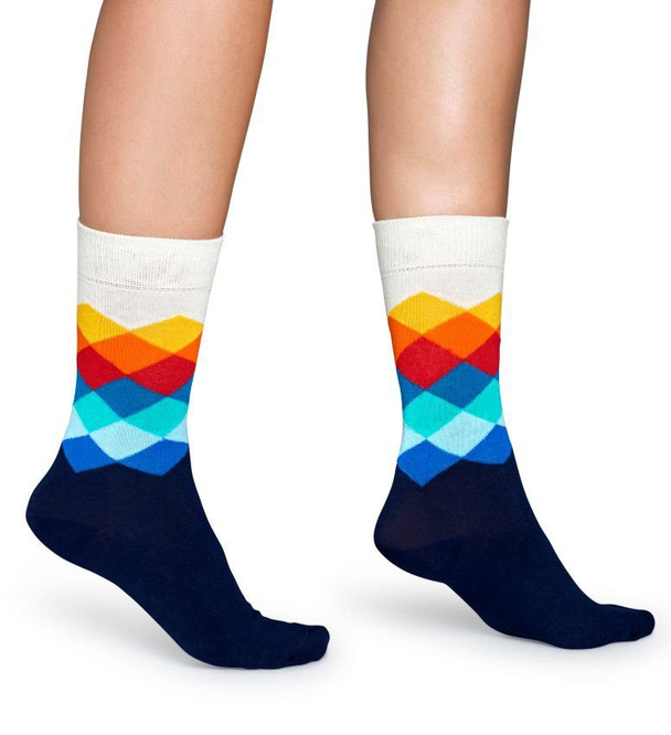 Happy Socks Faded Diamonds