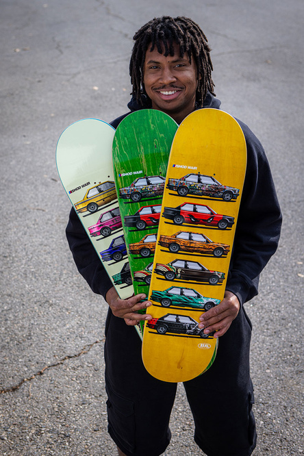 Real Skateboards Skateshop Day 2025 Ishod Custom v3 Twin Tail 8.25" x 31.8"