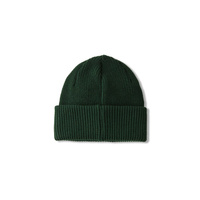 Polar Skate Co. Cap Double Fold Merino Beanie (Hunter Green)